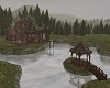 Romantic lake Watermill