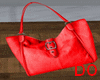 RED  HANDBAG