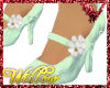 WF>Flower mint heel