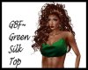 GBF~ Green Silk Top