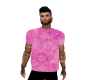 pink flower shirt