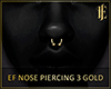 EF Nose Piercing Gold