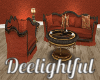 Fall Sofa Set w/ Coffee