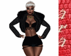 black fur jackets top