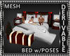 Cabin Bed Mesh Poses