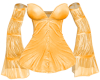 Renee Orange Dress