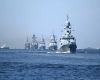 BATEAU DE GUERRE A  MER