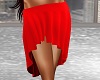 Boho Skirt Hot Red