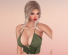 Green Crop Top
