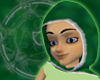 green magic cloak
