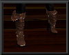 Brown Studded boots