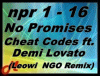 No promises