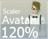 Avatar Scaler 120% m/f