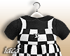 VL Black Chess Romper
