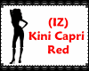 (IZ) Kini Capri Red