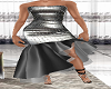 Silver Cocktail Dress