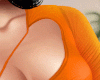 Orange Sexy Dress M