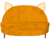 Orange Kitty Couch