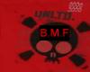 BMF RED/BLACK POISON TEE