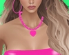 Neon Necklace Pink