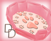 |DD| Pink Paw Pet Bed