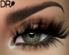 DR- Black arched eyebrow