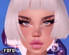 white animated hair