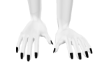 .M. Hand Feet-Blk Nails
