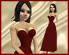 Deep Red Gown