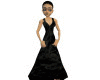 ~Y Black Velvet Gown