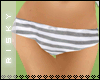 R! Gray Striped Panties