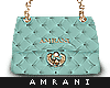 A. Amrani Purse Blue