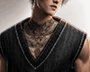 Obsidian Knit Poncho