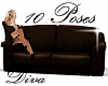 lRl Brown Couch 10 Pose