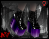 ✚Zimbio Purple-Boots