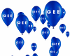 Gee Blue Balloons