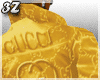 3Z: Gold Leather Jacket