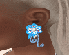 Sonsos Blue/white Earing