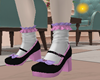 Kuromi maid shoes