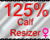 *M* Calf Resizer 125%