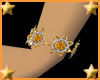 Gold Sun Bracelet (L)