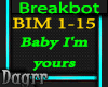 Baby I'm yours