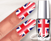 !CYZ UK Flag Print Nails