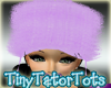 Purple Fuzzy Winter Hat
