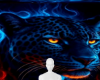 Cheetah fire background