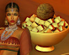 Diwali coconut bowl