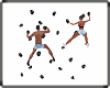 MAU/CLIMBING ROCKS POSES
