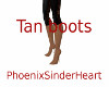 Tan boots