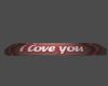 GR~ I Love You Pillow
