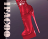 Glitter Boots Red